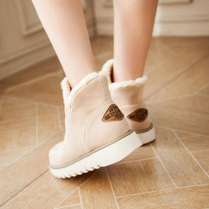 Damen Wasserdichte Gefütterte Stiefel