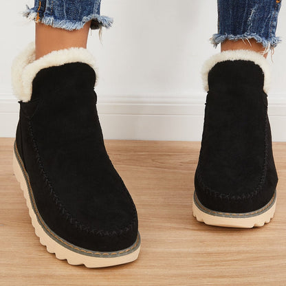 Damen Wasserdichte Gefütterte Stiefel