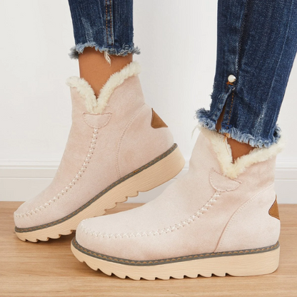 Damen Wasserdichte Gefütterte Stiefel