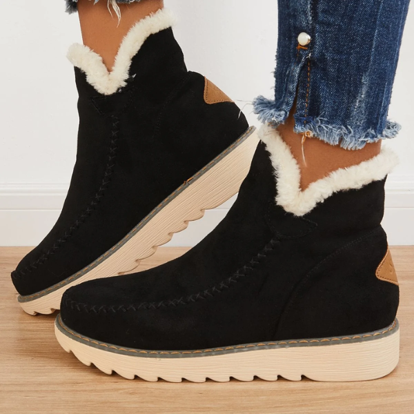 Damen Wasserdichte Gefütterte Stiefel