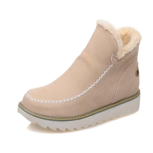 Damen Wasserdichte Gefütterte Stiefel