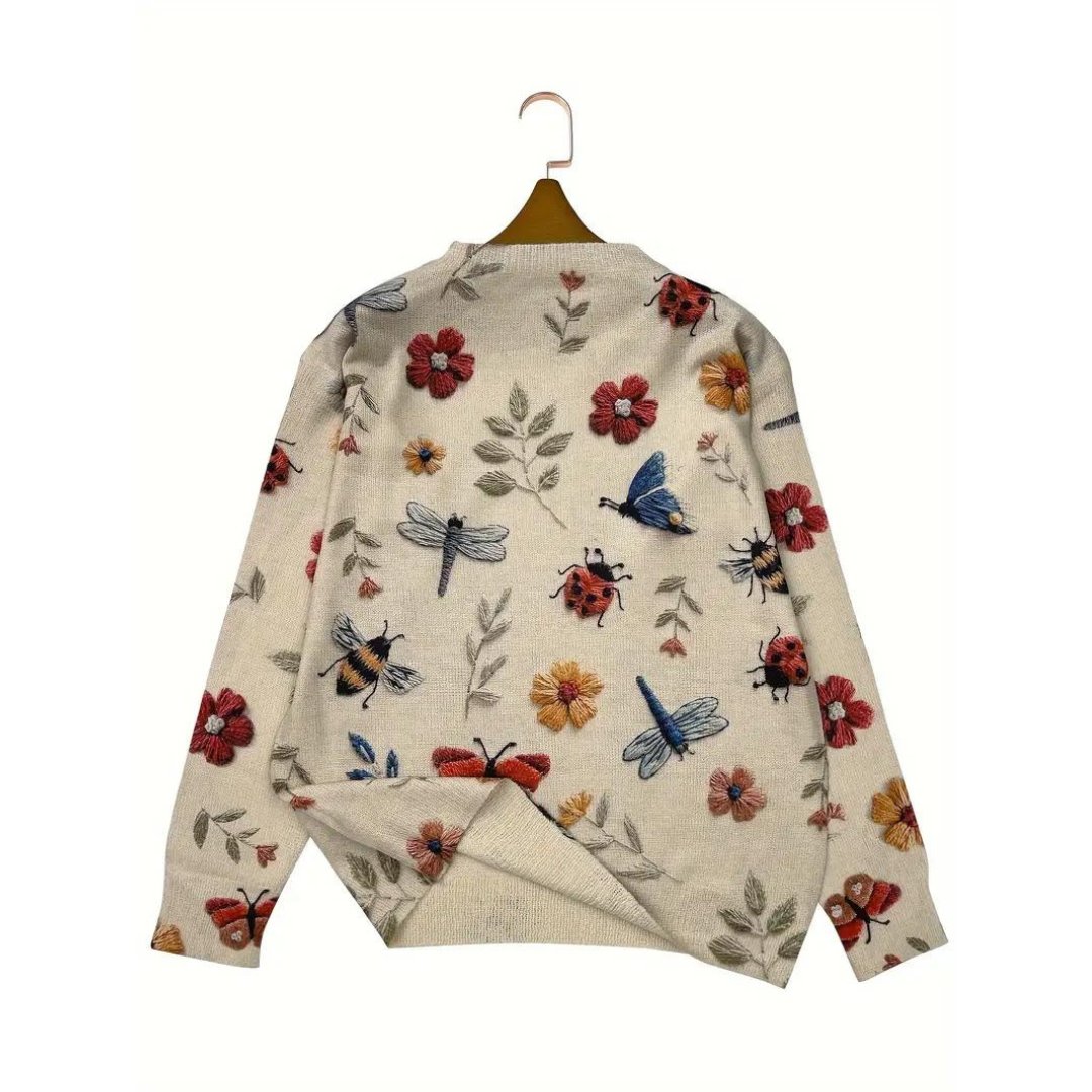 Flor™ - Grillige Tuin Lange Mouwen