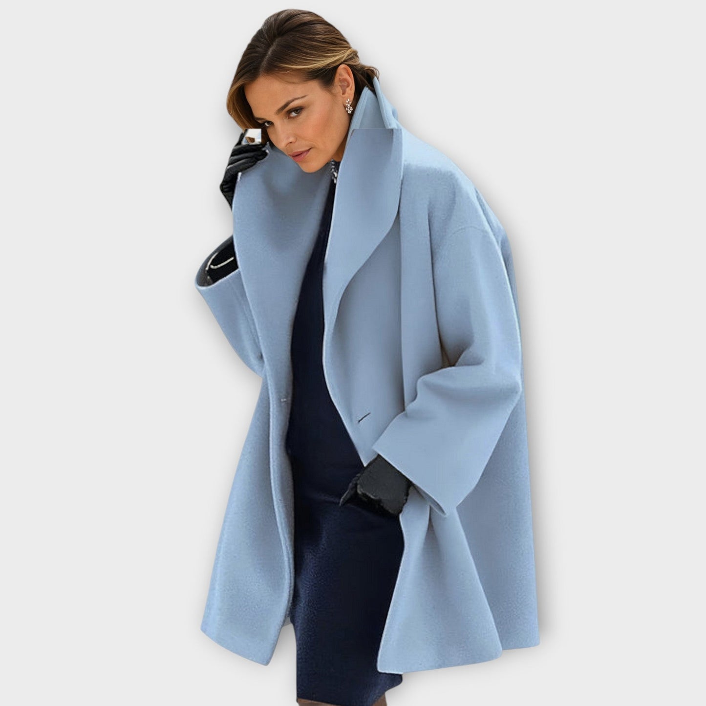 Emma - Premium Winddichter Wollmantel