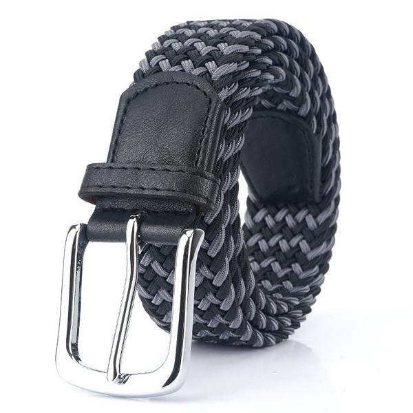 Heren 3,4 cm Gevlochten Elastische Riem
