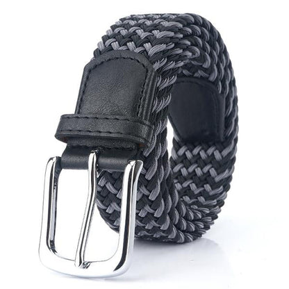Heren 3,4 cm Gevlochten Elastische Riem