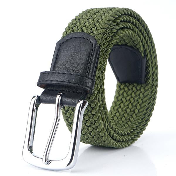 Heren 3,4 cm Gevlochten Elastische Riem