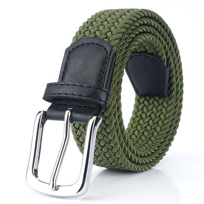 Heren 3,4 cm Gevlochten Elastische Riem