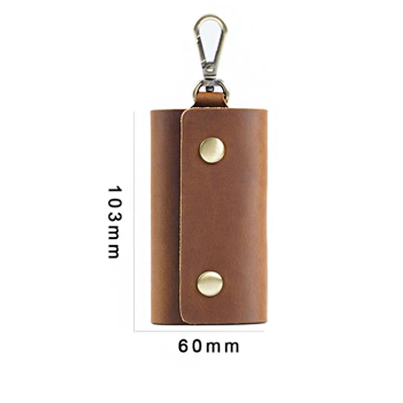 Herren Lässiges Retro Gürtelhängendes Schlüsseletui 70116133Y