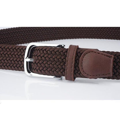Heren 3,4 cm Gevlochten Elastische Riem