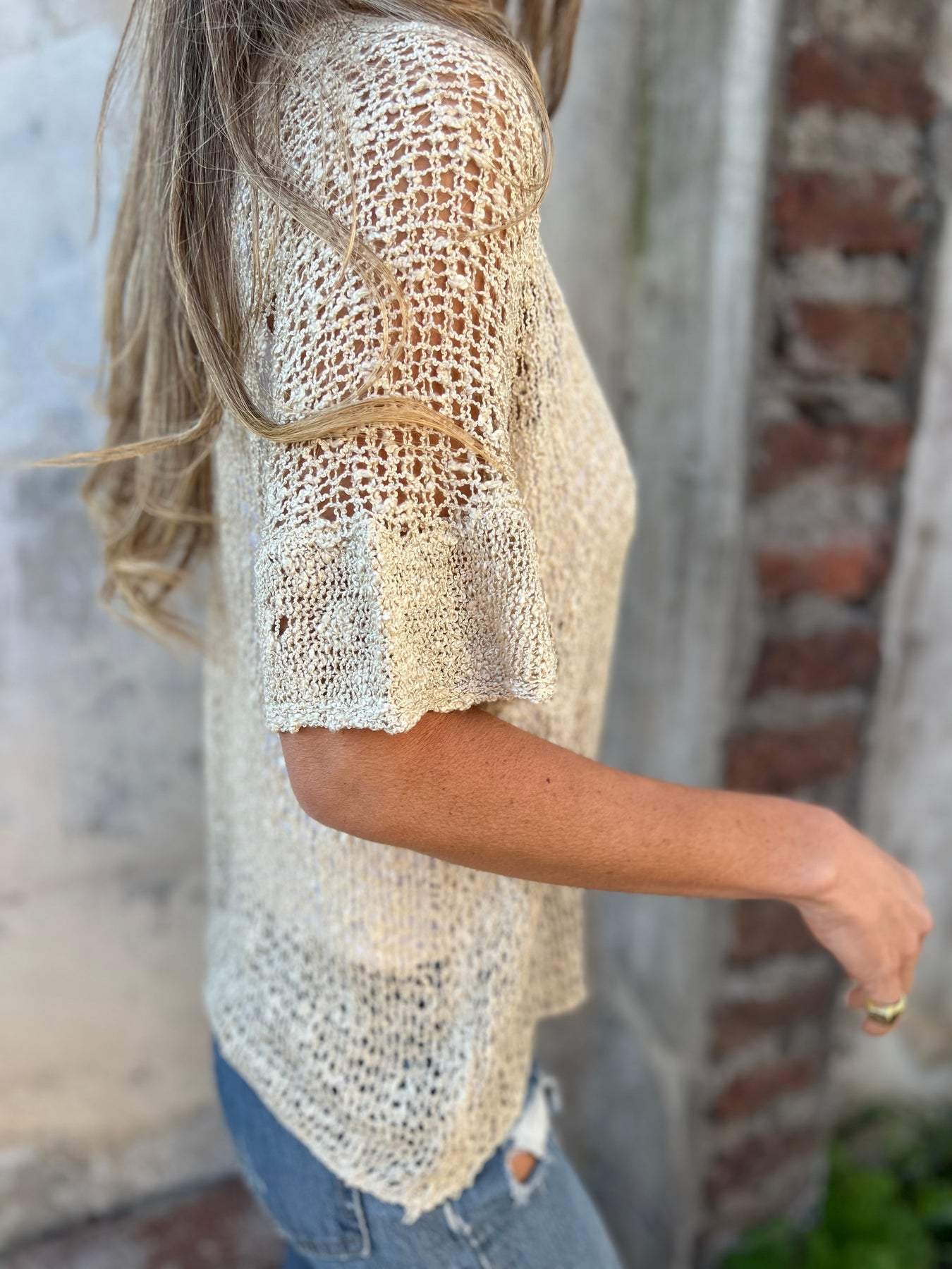Ivonie™ | Elegant getextureerde top
