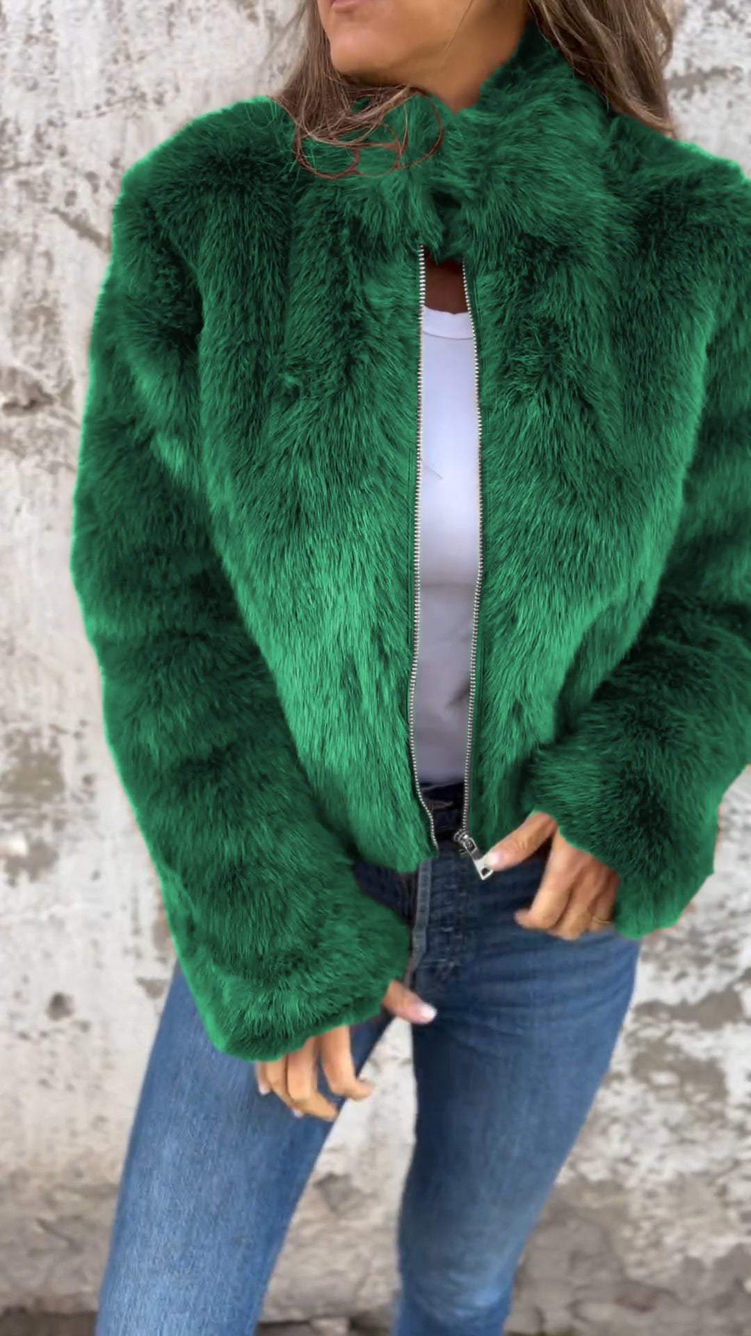 Mercy – Faux Fur Jacket