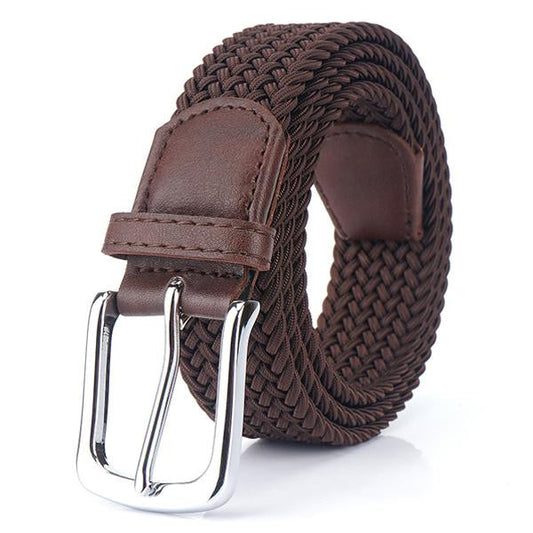 Heren 3,4 cm Gevlochten Elastische Riem