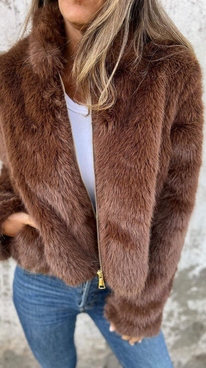 Mercy – Faux Fur Jacket