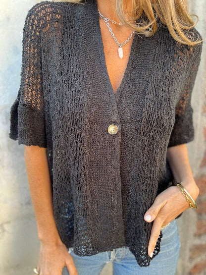 Ivonie™ | Elegant getextureerde top