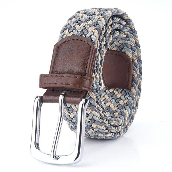 Heren 3,4 cm Gevlochten Elastische Riem