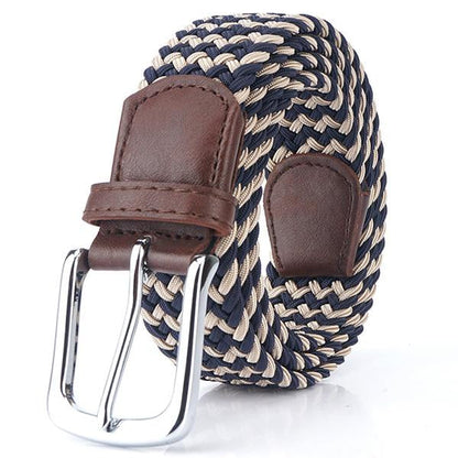 Heren 3,4 cm Gevlochten Elastische Riem