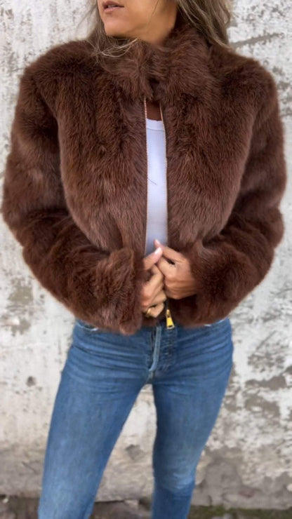 Mercy – Faux Fur Jacket