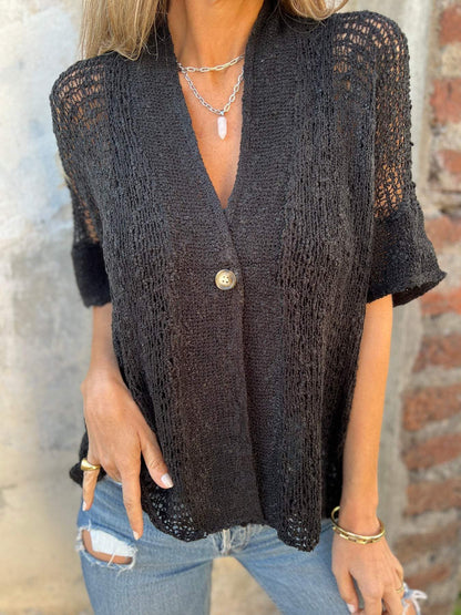 Ivonie™ | Elegant getextureerde top