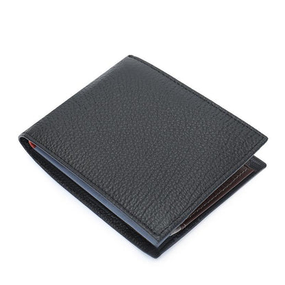 Herren Rindsleder Oberste Schicht Großraum Multi-Kartenfächer Echtleder Brieftasche 86670176U