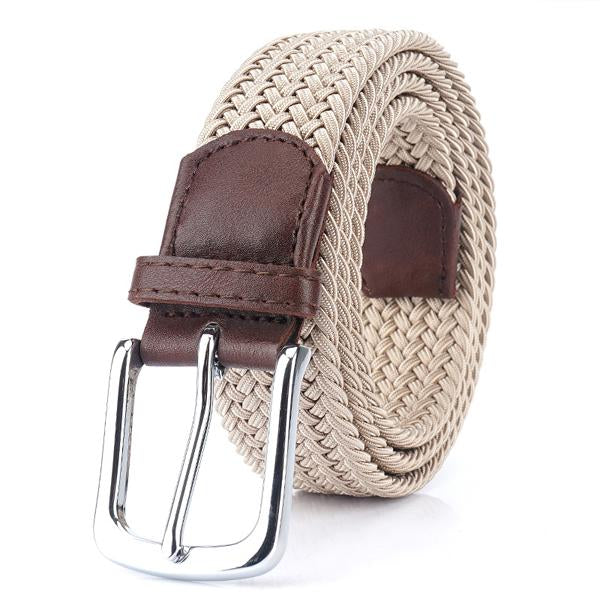 Heren 3,4 cm Gevlochten Elastische Riem