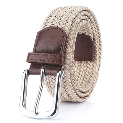 Heren 3,4 cm Gevlochten Elastische Riem