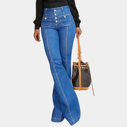 Abelone | High-Waist Wide-Leg Hose