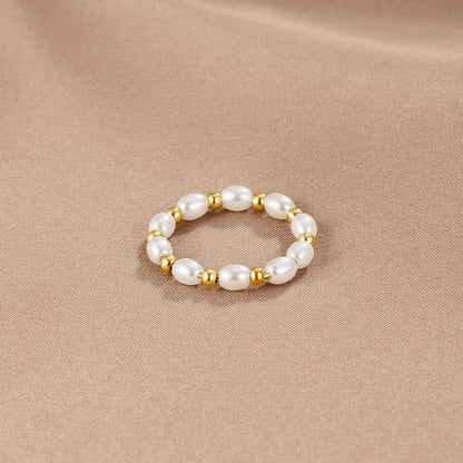 Ring met mini-parel Kai