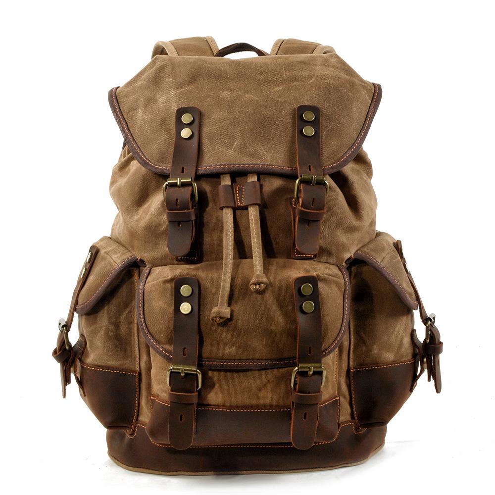 John – Robuuste Canvas Wandelrugzak