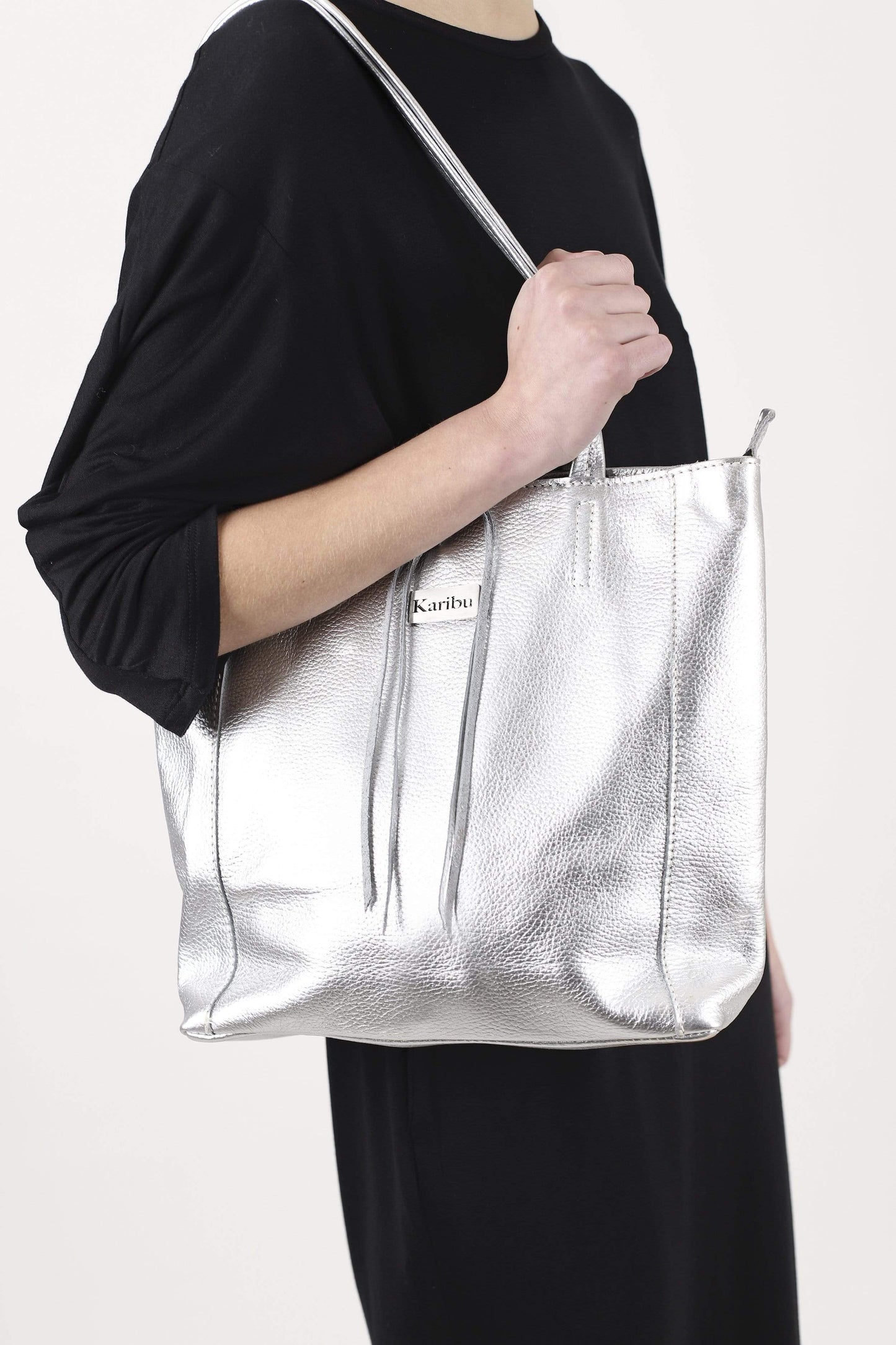 Florence Silver Purse