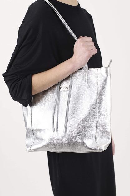 Florence Silver Purse