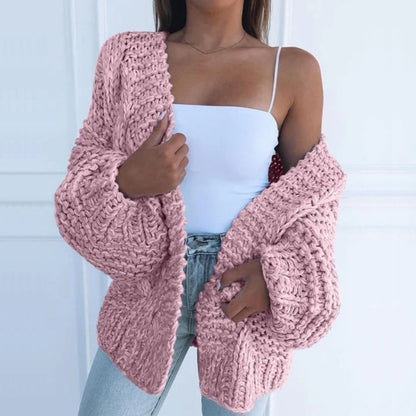 Eleanor™ | Losvallend grofgebreid vest