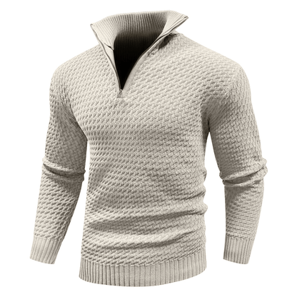 Charlie Premium Gebreide Quarter-Zip