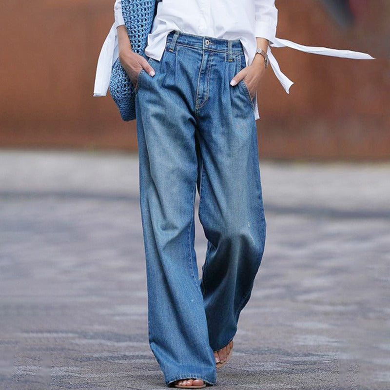 Monika | Wide-Leg Denim Jeans