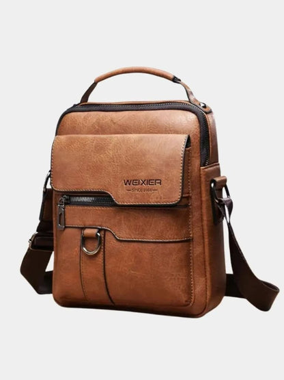 Lederen Crossbodytas - Kruis & Kroon