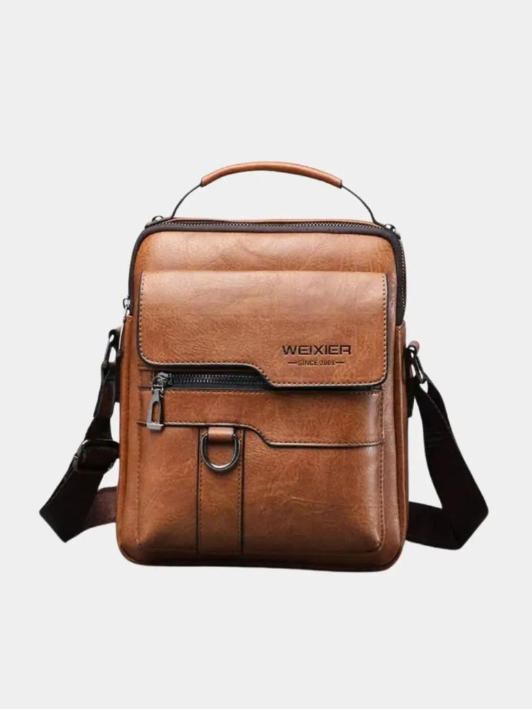 Lederen Crossbodytas - Kruis & Kroon