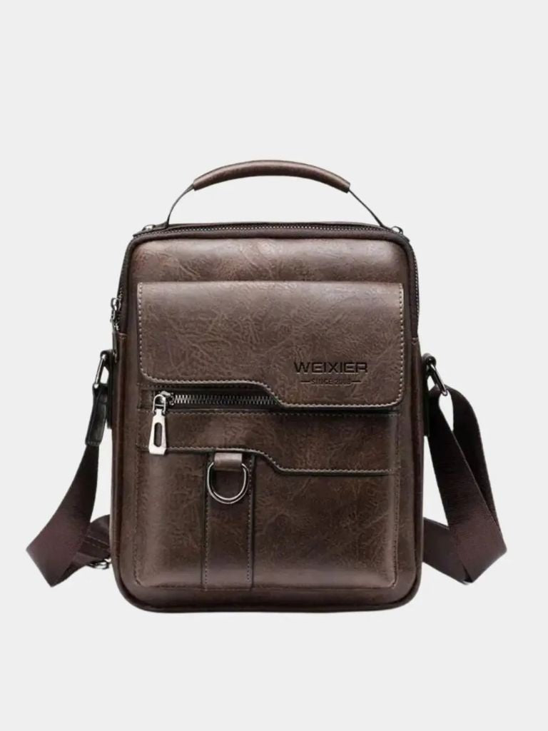Lederen Crossbodytas - Kruis & Kroon