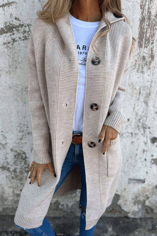 Leah - Elegante lange cardigan