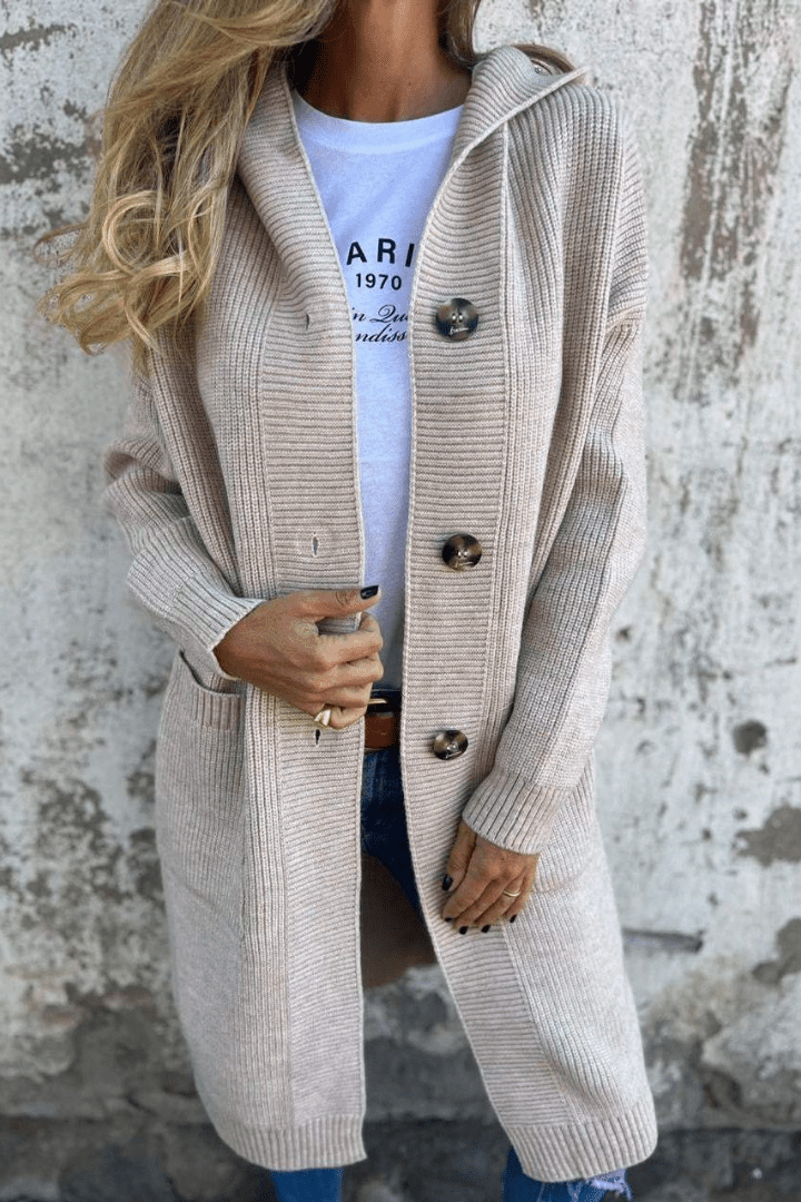 Leah - Elegante lange cardigan