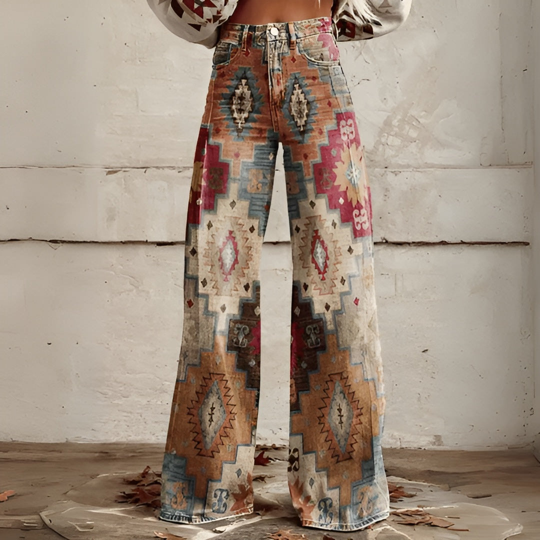 Mila™ | Vintage Wide-Leg Jeans