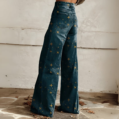 Mila™ | Vintage Wide-Leg Jeans