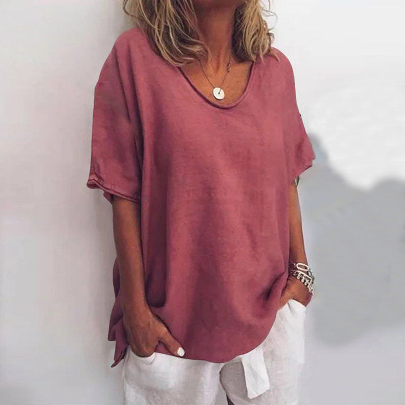 THARAH | Comfortabele Losvallende Blouse