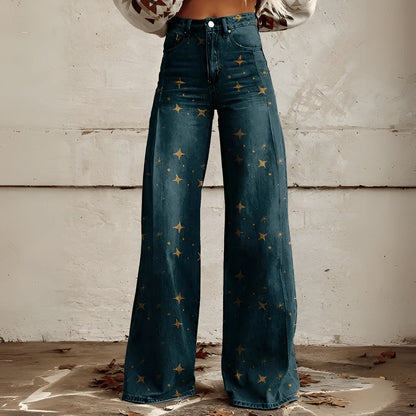 Mila™ | Vintage Wide-Leg Jeans