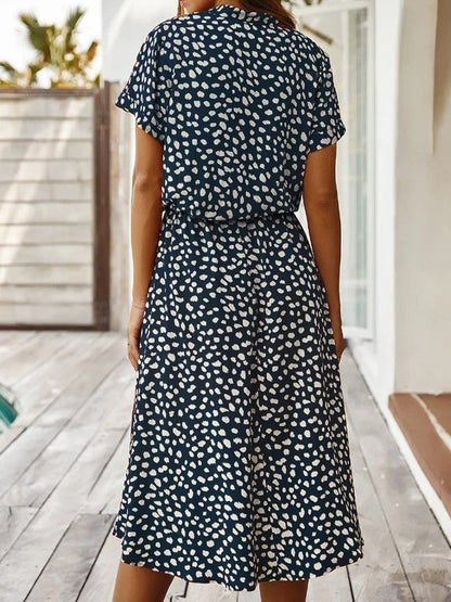 BENEDICTA I VINTAGE BEDRUKTE JURK