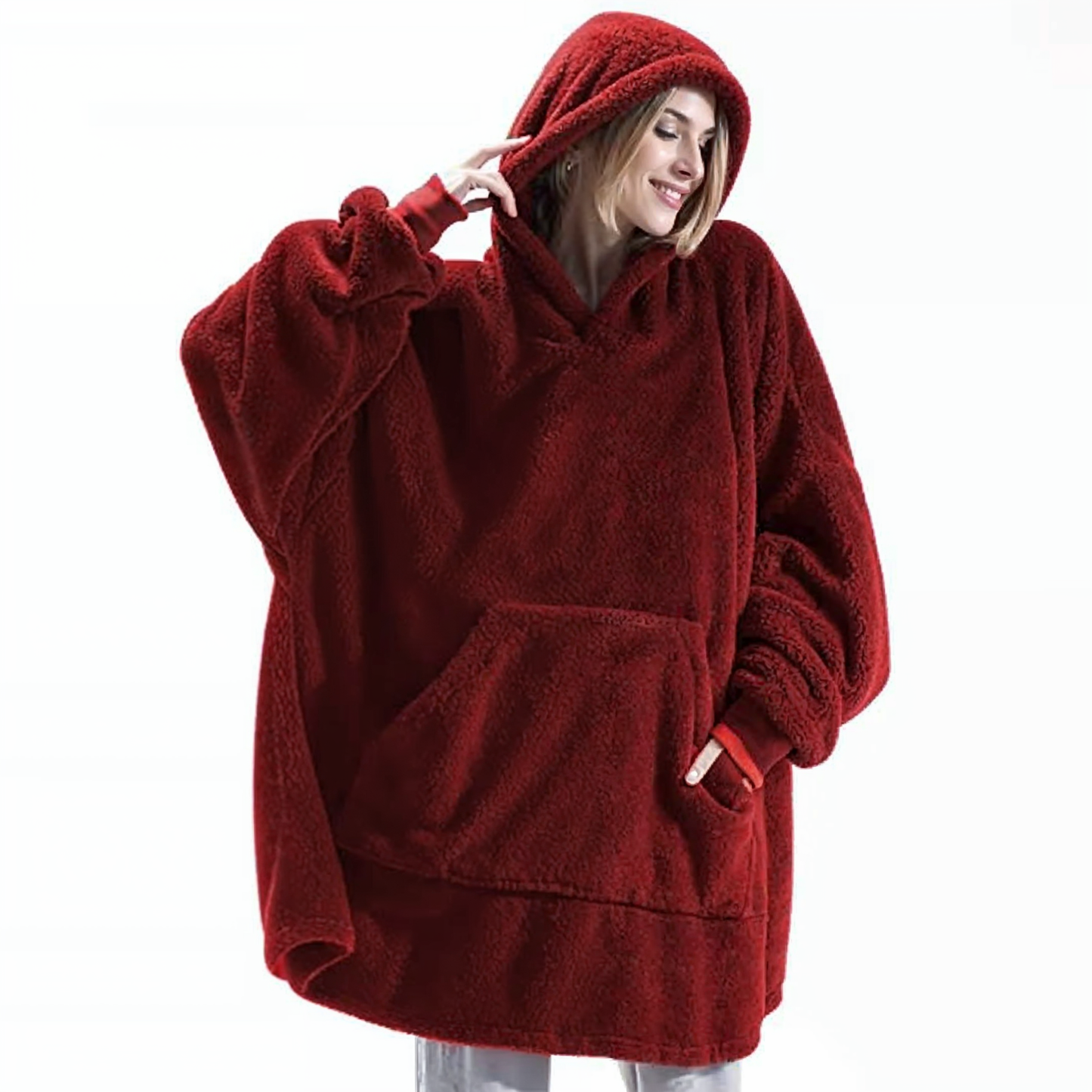 COZYCLOUD™ – Oversized hoodie met fleecevoering