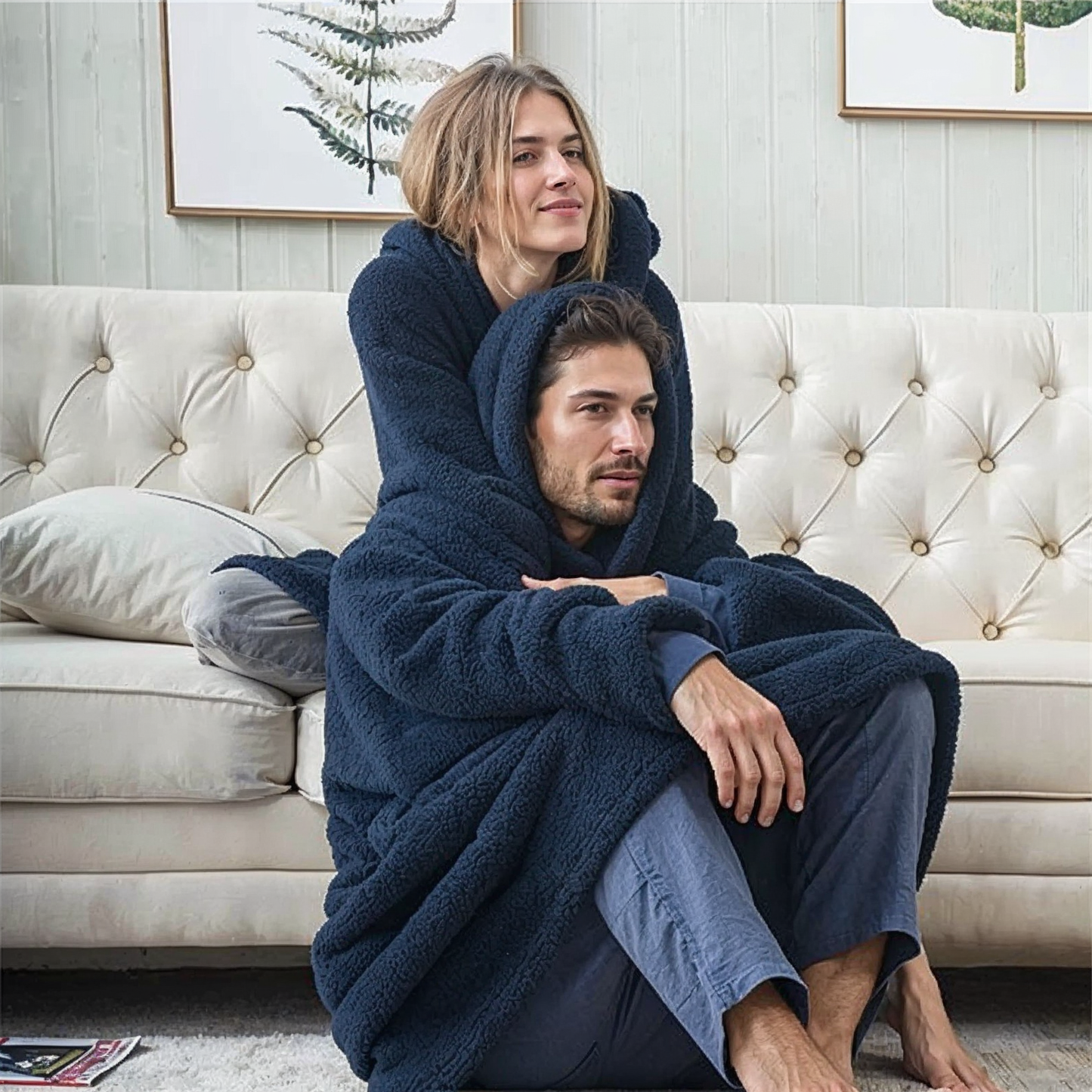 COZYCLOUD™ – Oversized hoodie met fleecevoering