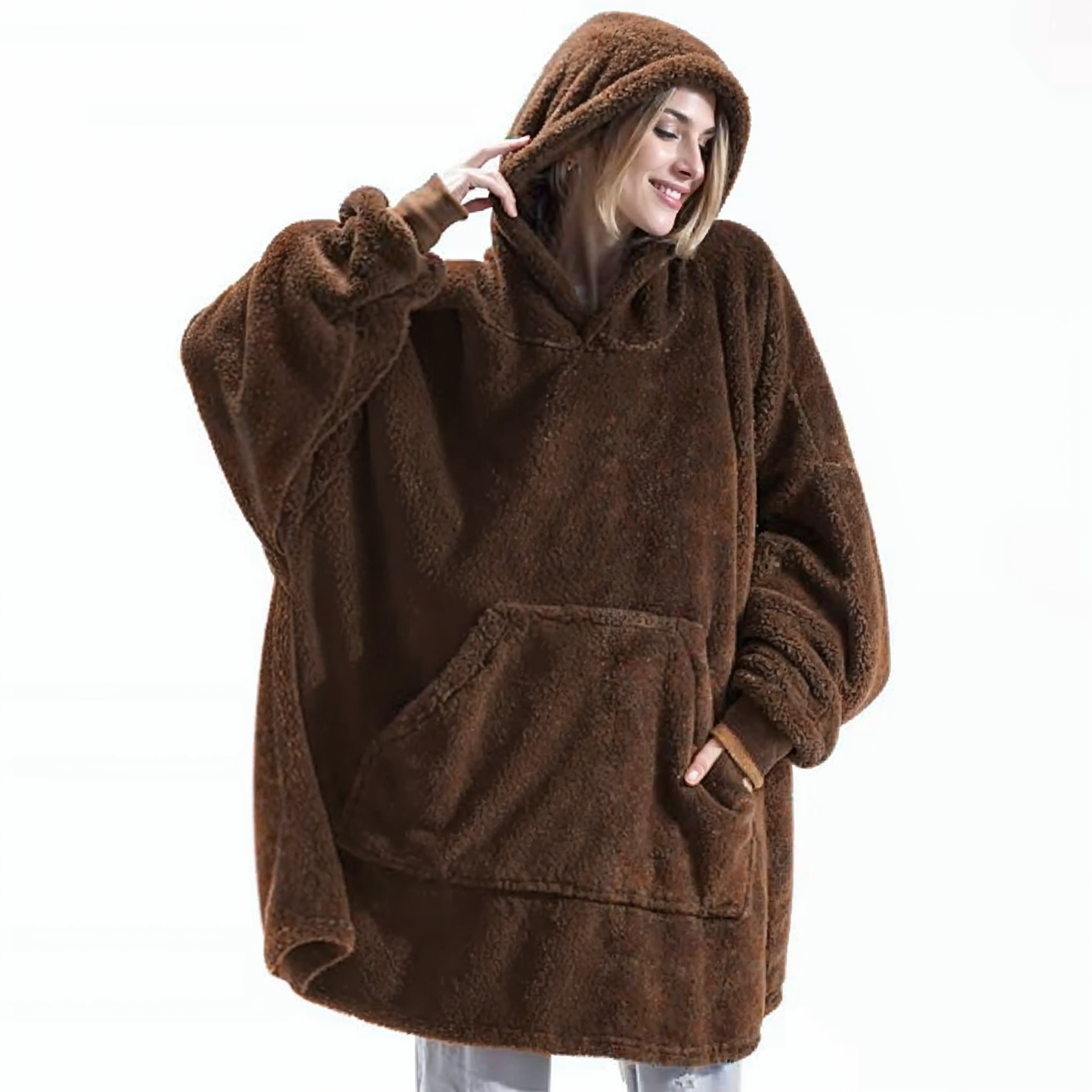COZYCLOUD™ – Oversized hoodie met fleecevoering