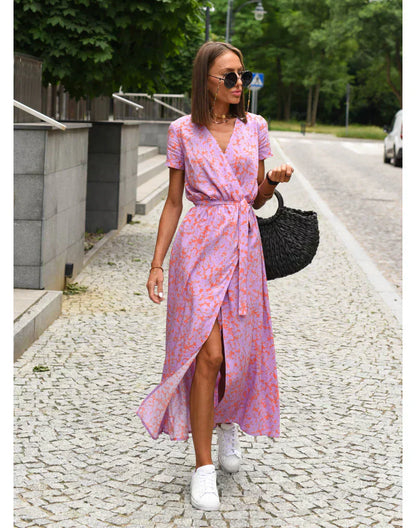 Suzanne | Elegante jurk met V-hals