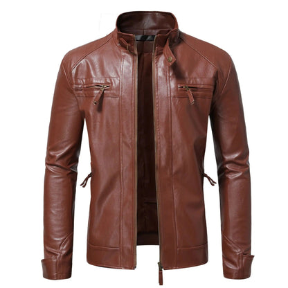 Elegante Lederjacke für Herren
