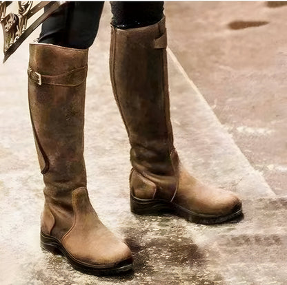 Victoria | Ultimative Leder-Kniestiefel