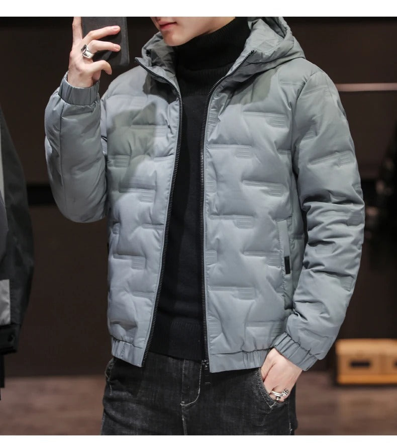 Elegante Herren-Pufferjacke